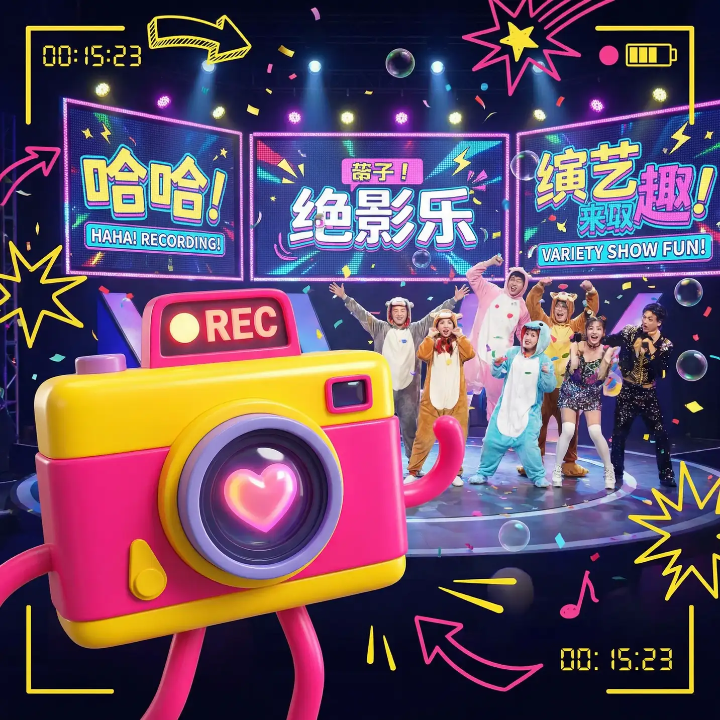 抖音奶片故意走漏 游戏环节高能瞬间